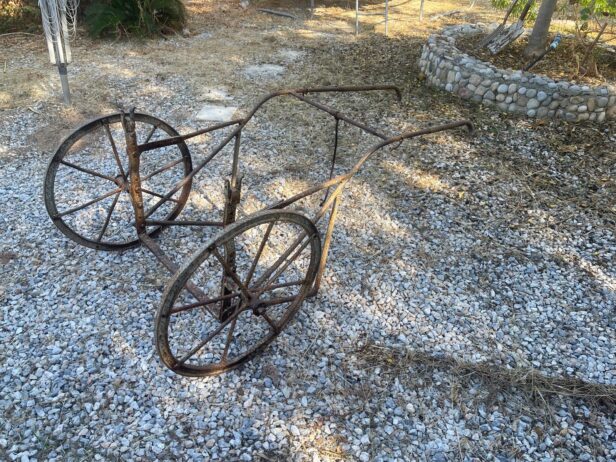 Horse Cart. Garden feature