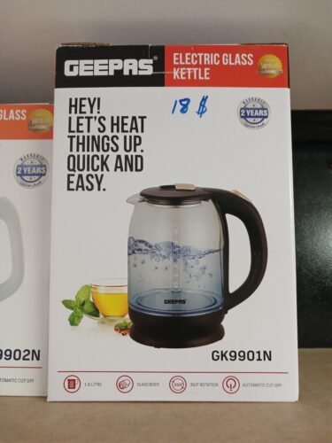 Geepas Glass Kettle