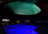 Blue Swimming Pool Lights